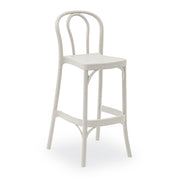 Sozo Polipropilen Bar Sandalyesi Bej 75 cm - 4 adet
