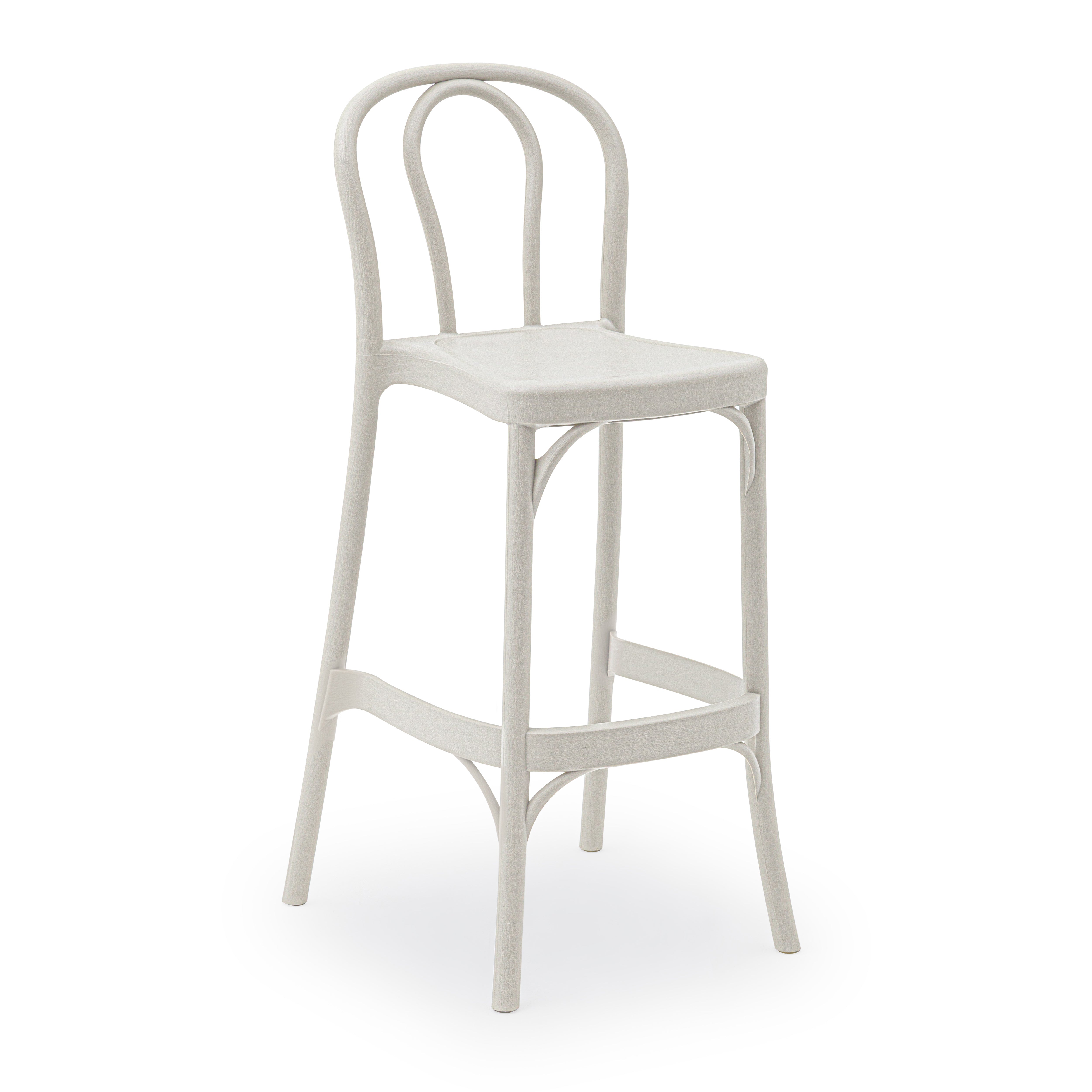 Sozo Polipropilen Bar Sandalyesi Bej 75 cm