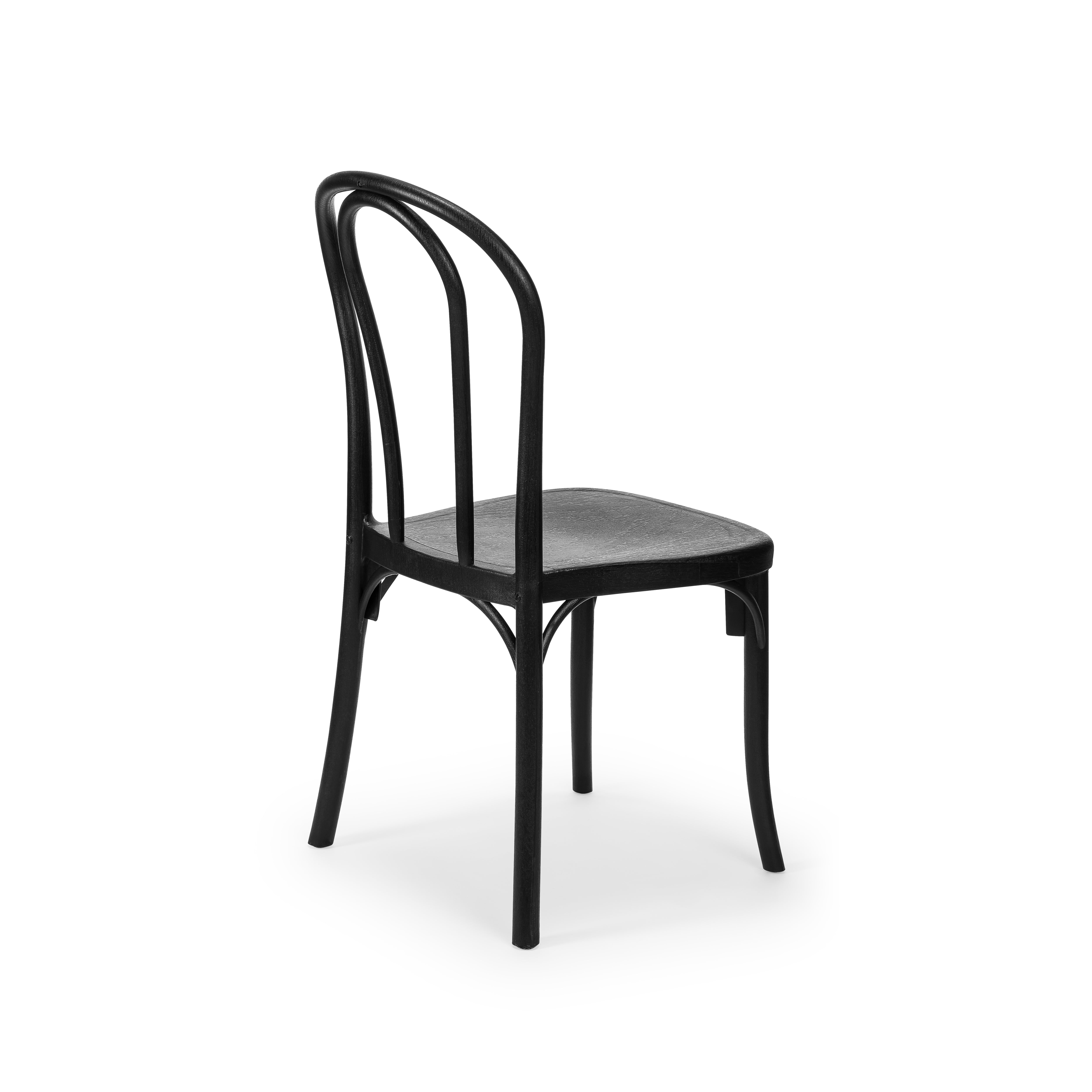 Sozo Polipropilen Sandalye Siyah