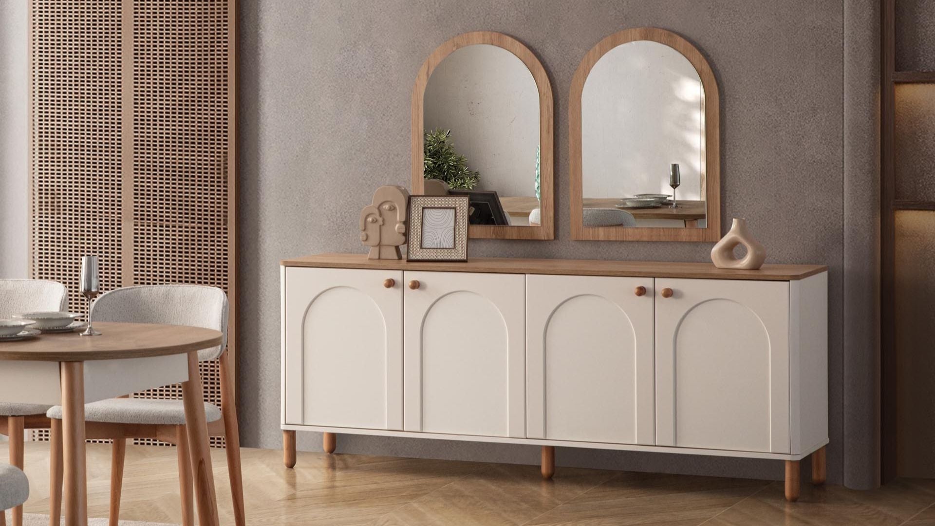 Zen Bohem Yemek Odası Takımı