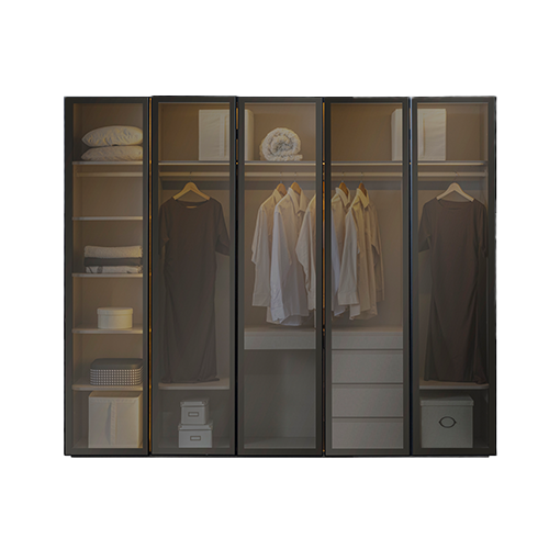 Zenith 5 Kapaklı Akordiyon Dolap